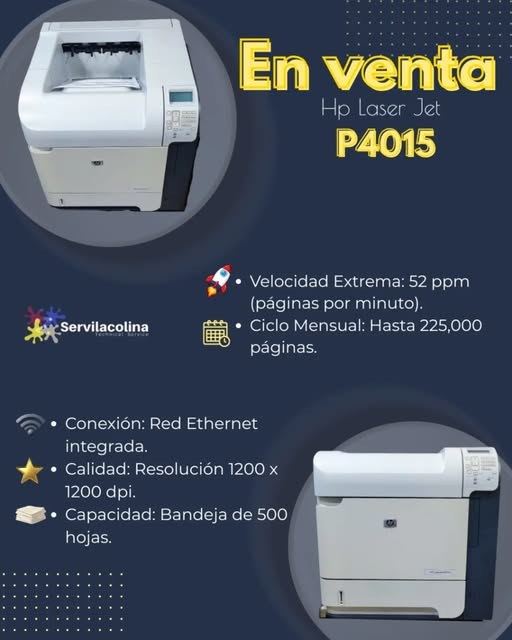 HP LaserJet P4015 en venta