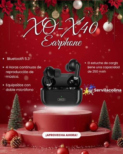 Audífonos XO-X40